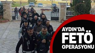 Aydın'da FETÖ üyeleri adliyeye sevk edildi