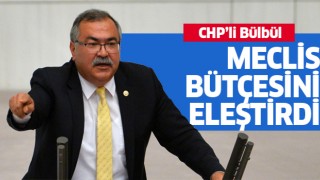 CHP'li Bülbül, "Meclis'in itibarı bütçeyle korunmaz"