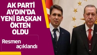AK Parti Aydın'da yeni başkan Ökten oldu