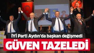 İYİ Parti Aydın'da Başkan Taner güven tazeledi