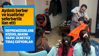 Aydın'da depremzedelere 'iyilik seferberliği' başlatıldı