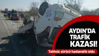 Aydın'da trafik kazası: 1 yaralı