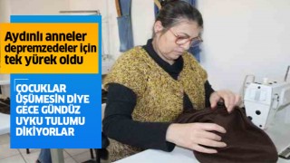 Aydınlı anneler yürekleri ısıtıyor