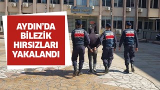 Aydın'da bilezik hırsızları yakalandı