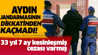 Aydın'da kesinleşmiş cezası bulunan şahıs yakalandı