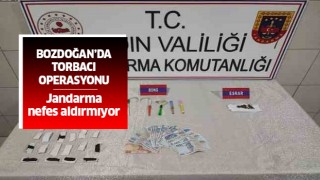 Bozdoğan'da “torbacı” operasyonu: 1 gözaltı