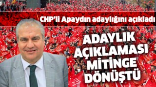 CHP'li Apaydın milletvekili aday adaylığını açıkladı
