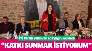 İYİ Partili Yelkovan, aday adaylığını açıkladı