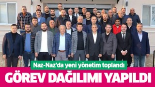 Nazilli Belediyespor'da görev dağılımı yapıldı