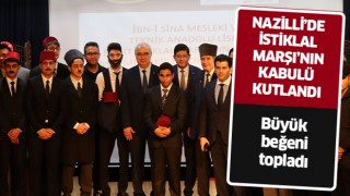 Nazilli'de İstiklal Marşı'nın kabulü kutlandı