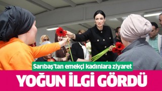 AK Partili Sarıbaş, emekçi kadınlarla buluştu