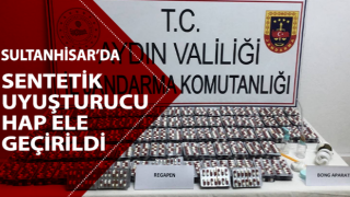 Aydın’da 6 bin adet sentetik uyuşturucu hap ele geçirildi