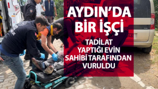 Aydın’da bir işçi alacak verecek tartışmasında vuruldu