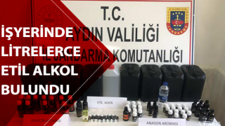 Aydın’da litrelerce etil alkol ele geçirildi