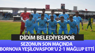 Didim Belediyespor, sezonun son maçını kazandı