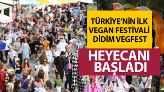 Didim’de vegfest heyecanı başladı