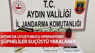 Kuşadası'nda uyuşturucu alışverişine jandarma baskını