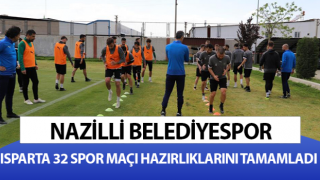 Nazilli Belediyespor maç hazırlıklarını tamamladı