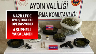 Nazilli’de uyuşturucu operasyonu