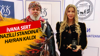 Ünlü moda tasarımcısı Fuarda Nazilli standına hayran kaldı