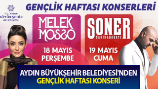 Aydın Büyükşehir Belediyesi'nden Gençlik Haftası konseri