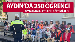 Aydın’da 250 öğrenci “trafik dedektifi” oldu