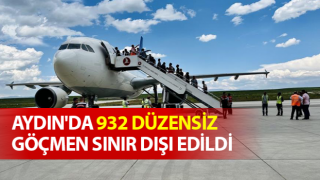 Aydın'da 932 düzensiz göçmen sınır dışı edildi