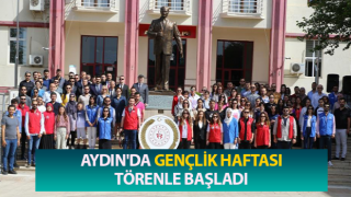 Aydın'da Gençlik Haftası törenle başladı