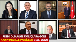 Aydın’ın milletvekilleri belli oldu