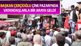 Başkan Çerçioğlu: "Her zaman üreticimizin yanındayız"
