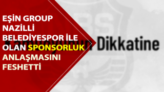 Eşin Group, Nazilli Belediyespor ile olan sponsorluk anlaşmasını feshetti