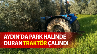 Evinin önünden traktörünü çaldılar