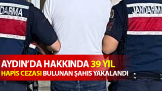 Hakkında 39 yıl hapis cezası bulunan şahıs yakalandı