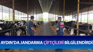 Jandarma, çiftçileri bilgilendirdi