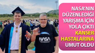 NASA’nın düzenlediği yarışma için yola çıktı