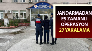 Aydın’da aranan 27 şüpheli kıskıvrak yakalandı