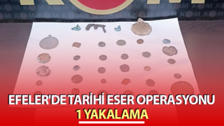 Aydın’da tarihi eser operasyonu