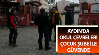 Okul çevreleri Çocuk Şube ile güvende