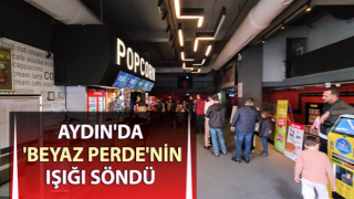 Aydın'daki sinema salonu kepenk kapattı