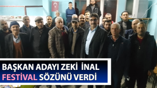 Başkan adayı İnal çalışmalarını sürdürüyor