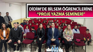 BİLSEM öğrencilerine “Proje yazma semineri”