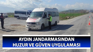 Jandarmadan huzur ve güven uygulaması