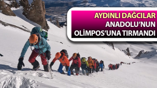 Dağcılar, Anadolu’nun Olimpos’una tırmandı