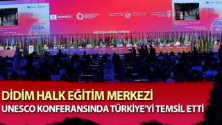 Didim HEM, UNESCO’daki konferansta Türkiye’yi temsil etti