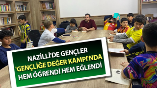 Gençliğe Değer Ara Dönem Kampı düzenlendi