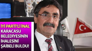 İnal Karacasu Belediyesinin ihalesini şaibeli buldu!