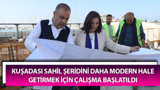 Kuşadası'nda çalışma başlatıldı