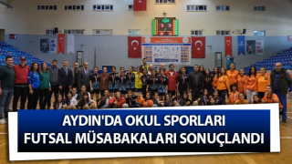 Okul Sporları Futsal Turnuvası sona erdi