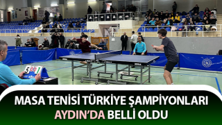 Okullar Arası Genç Kız-Erkek Masa Tenisi Türkiye Şampiyonası sona erdi
