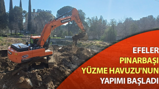 Pınarbaşı Yüzme Havuzu'nun yapımı başladı